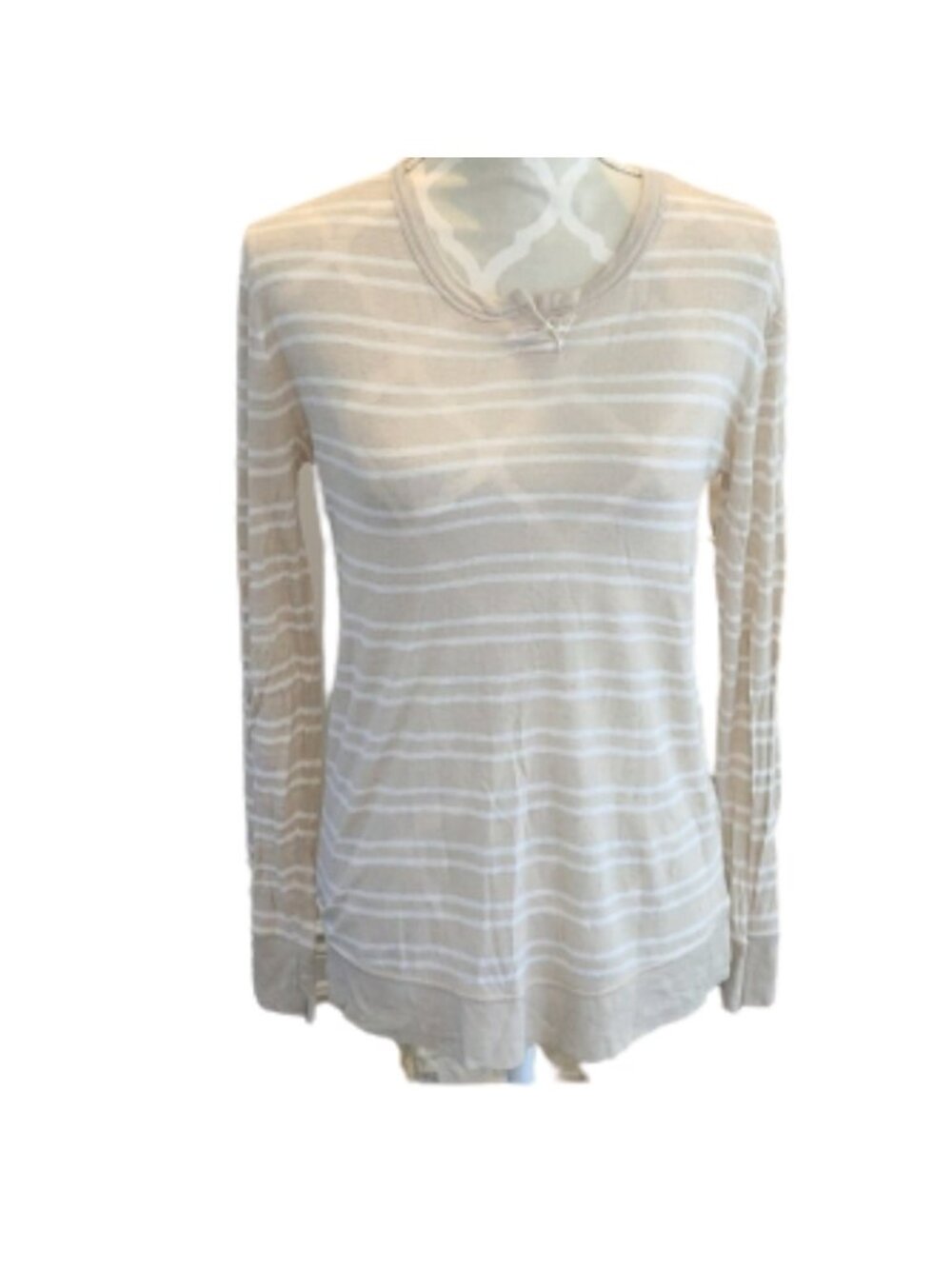 T Alexander wang lined blend stripped long sleeve